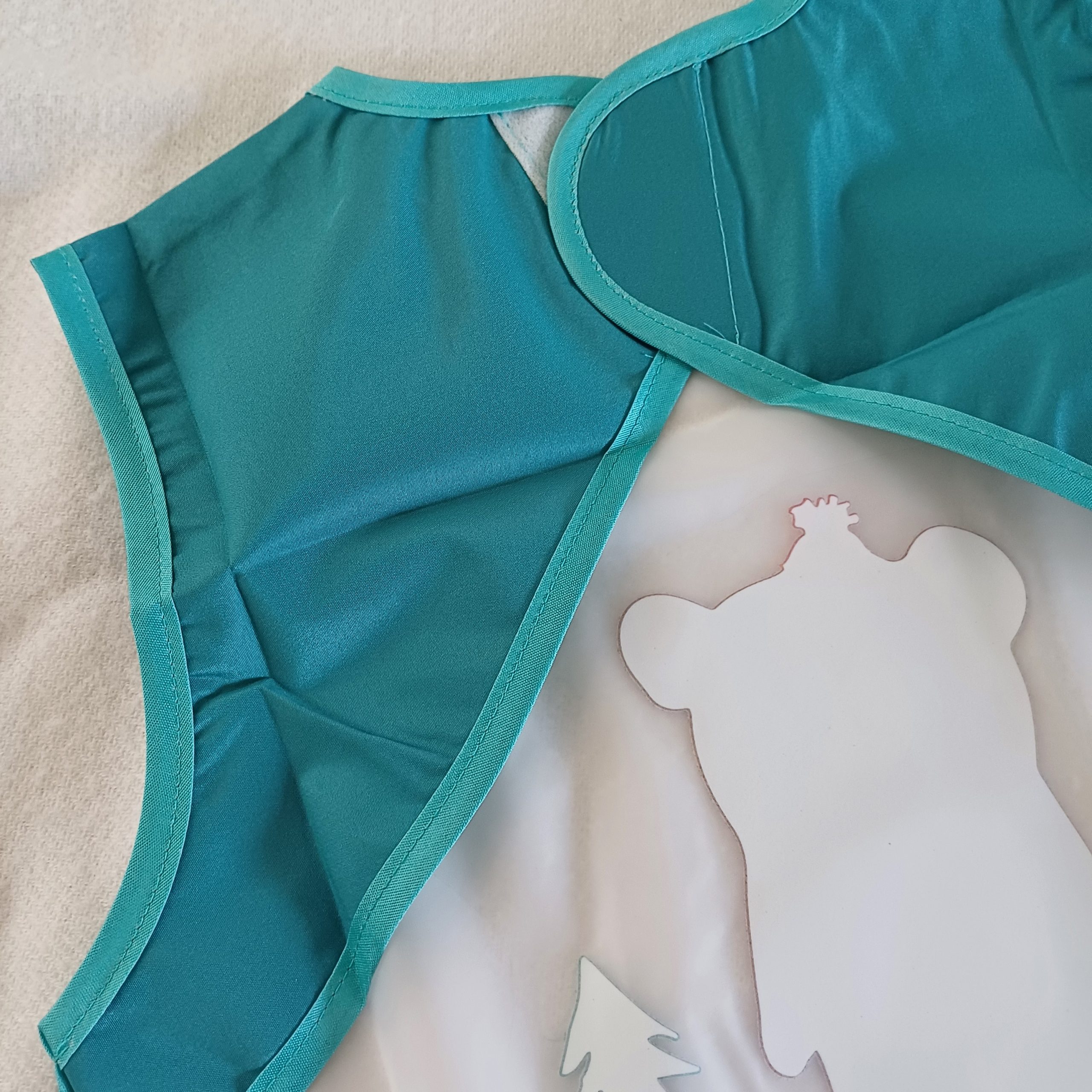 Bavoir bébé transparent Petit Ours – Image 3