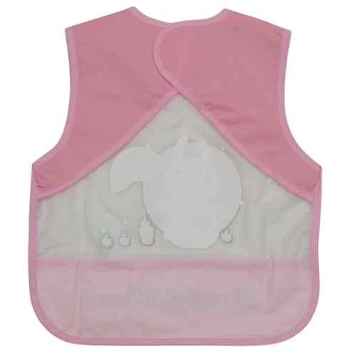 Bavoir bébé transparent Petit Lapin – Image 4