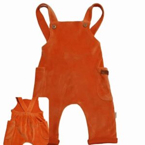 Salopette en velours pour bébé 3 - 24 mois