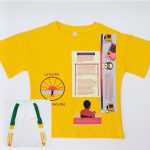 Ensemble 2 pièces T-shirt et pantalon Disco pour fille de 2 à 4 ans