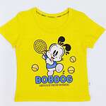 Faites plaisir à votre petite championne avec ce charmant T-shirt sportif de tennis, spécialement conçu pour les filles de 2 à 3 ans.