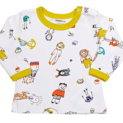 Bébé - Ensemble 2 pièces Enfance: Pantalon + Chemisier du 3 au 24 mois – Image 3