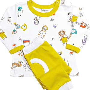 Bébé - Ensemble 2 pièces Enfance: Pantalon + Chemisier du 3 au 24 mois