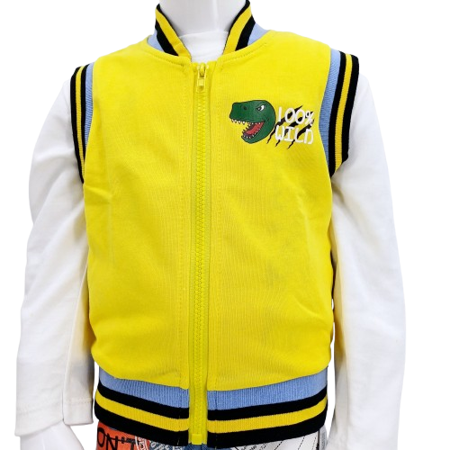 Gilet bébé Dino 18 mois à 2 ans