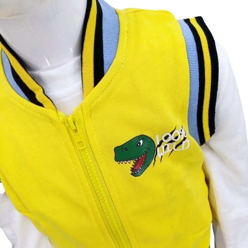 Gilet bébé Dino 18 mois à 2 ans