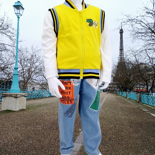 Gilet bébé Dino 18 mois à 2 ans