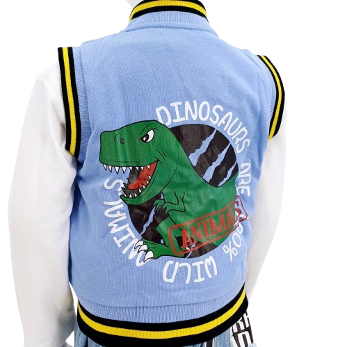 Gilet bébé Dino 18 mois à 2 ans