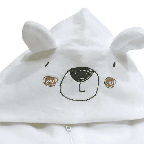 Ensemble 2 pièces Sweatshirt à capuche bébé Petit Ours et Pantalons 3 au 24 mois – Image 5