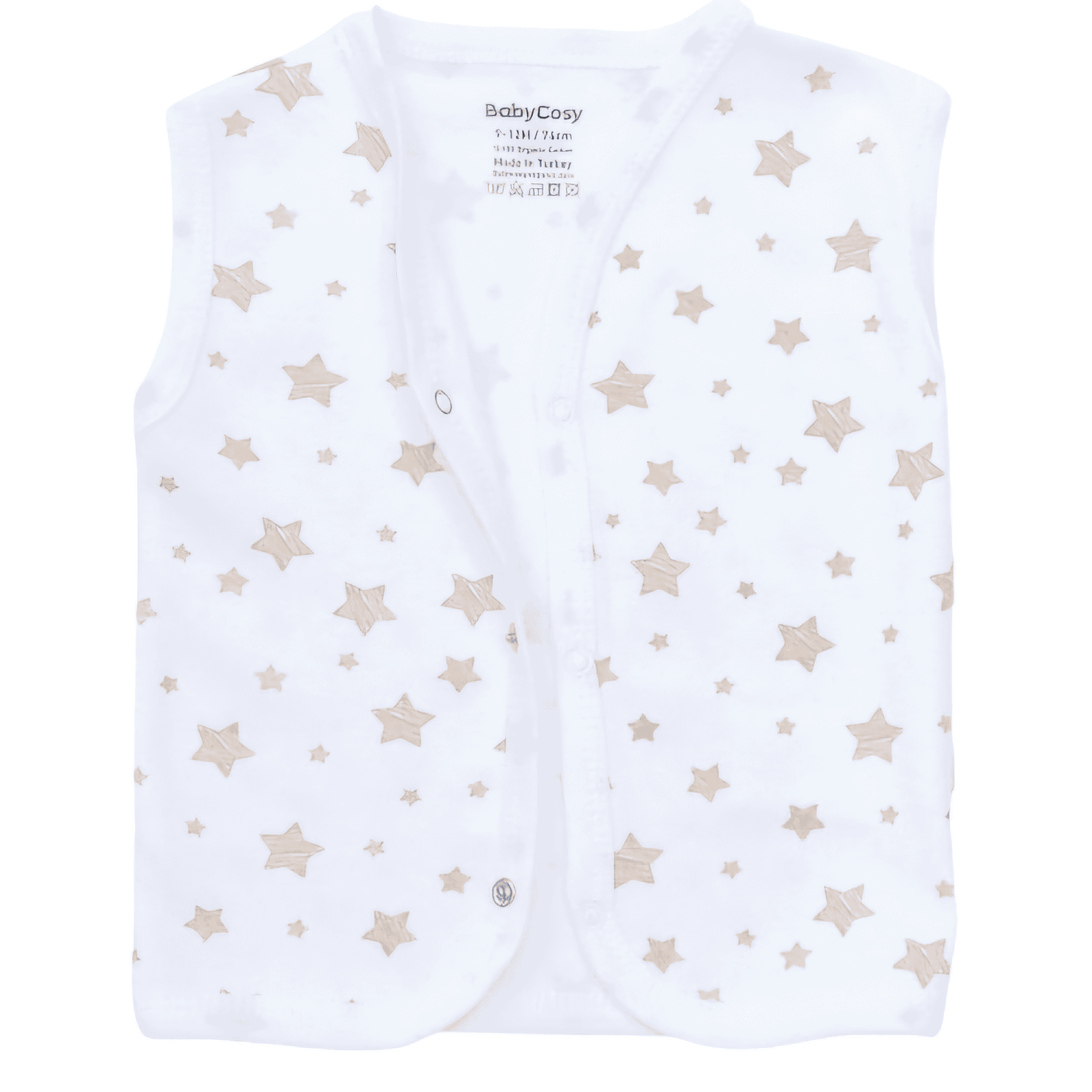 Gilet pour bébé Etoiles - 3-24 mois – Image 4
