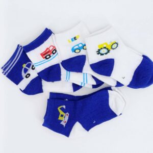 Lot de 5 paires de chaussettes pour enfant 1-2 ans