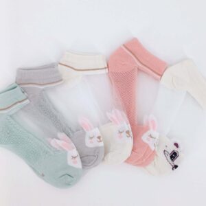 Lot de 5 paires de chaussettes pour fille de 2 à 3 ans