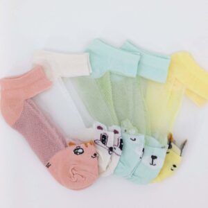 Lot de 5 paires de chaussettes pour fille de 2 à 3 ans