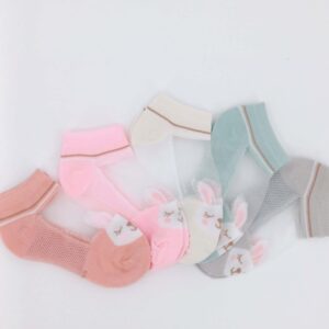 Lot de 5 paires de chaussettes pour fille de 1 à 2 ans