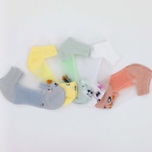 Lot de 5 paires de chaussettes pour fille de 1 à 2 ans