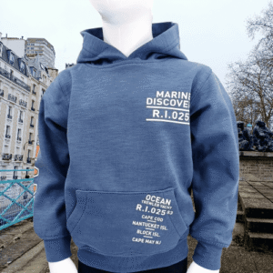 Sweat à capuche enfant « Marine Discovery » (1 à 4 ans)