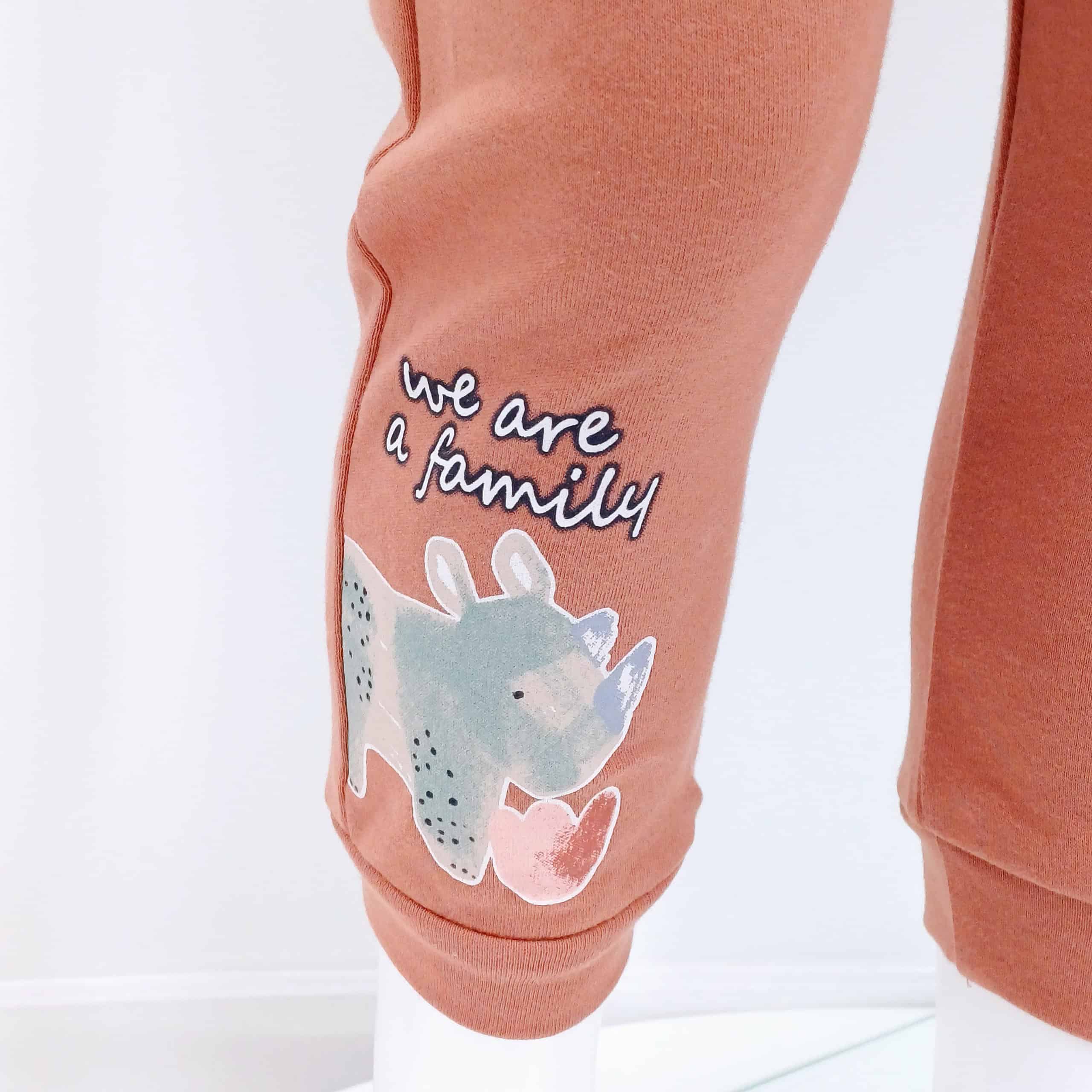 Ensemble Bébé en Coton "We Are a Family" - 2 tenues (3-18 mois) – Image 9