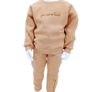 Ensemble Enfant Hiver "You Are So Loved" en 100% Coton