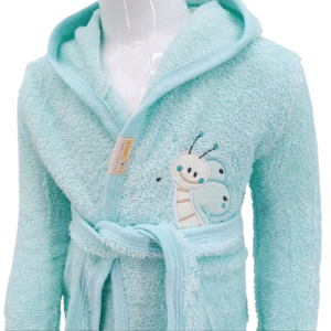 Découvrez ce peignoir de bain bébé avec capuche et broderie papillon, parfait pour les enfants de 0-1 an et 1-2 ans. Doux, absorbant et adorable—idéal pour l'après-bain.
