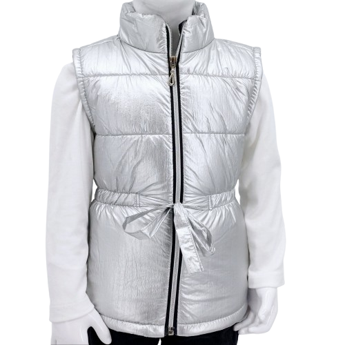 Veste sans manches pour enfants, de couleur dorée et fabriquée en Turquie, est parfaite pour les jeunes filles de 3 à 5 ans.