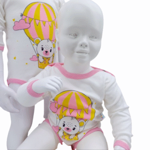 Body bébé en coton doux (1-2, 2-3, 3-4 ans)