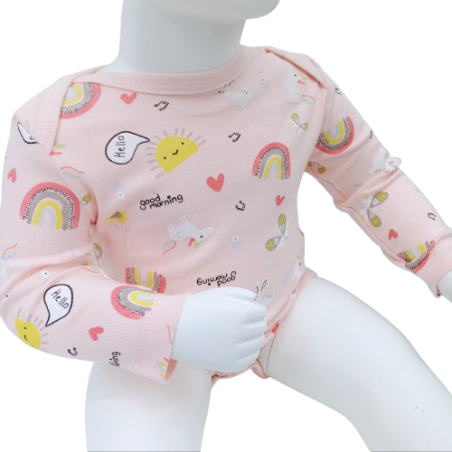 Body Bébé "Good Morning" en 100% Coton