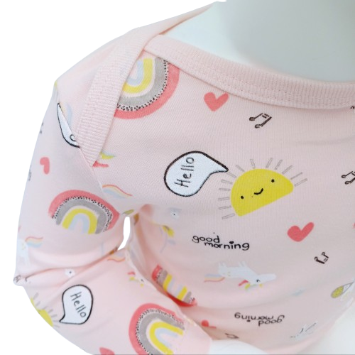 Body Bébé "Good Morning" en 100% Coton