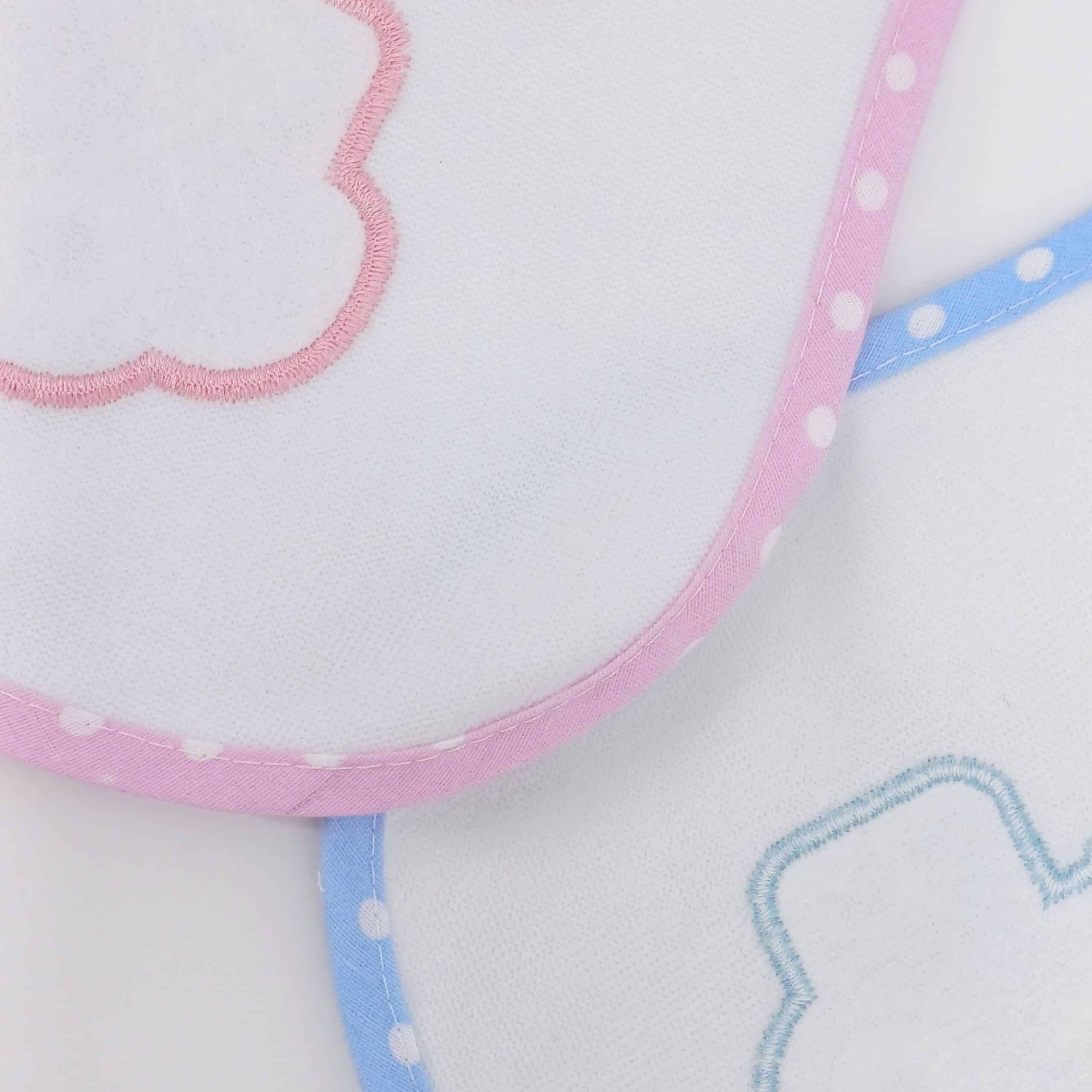 Bavoir imperméable « Safari » pour bébé, idéal pour protéger des taches pendant les repas. Composition 60 % PVC, 40 % polyester. Disponible pour les 6-24 mois.