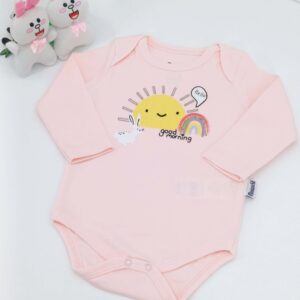 Body Bébé "Good Morning" en 100% Coton