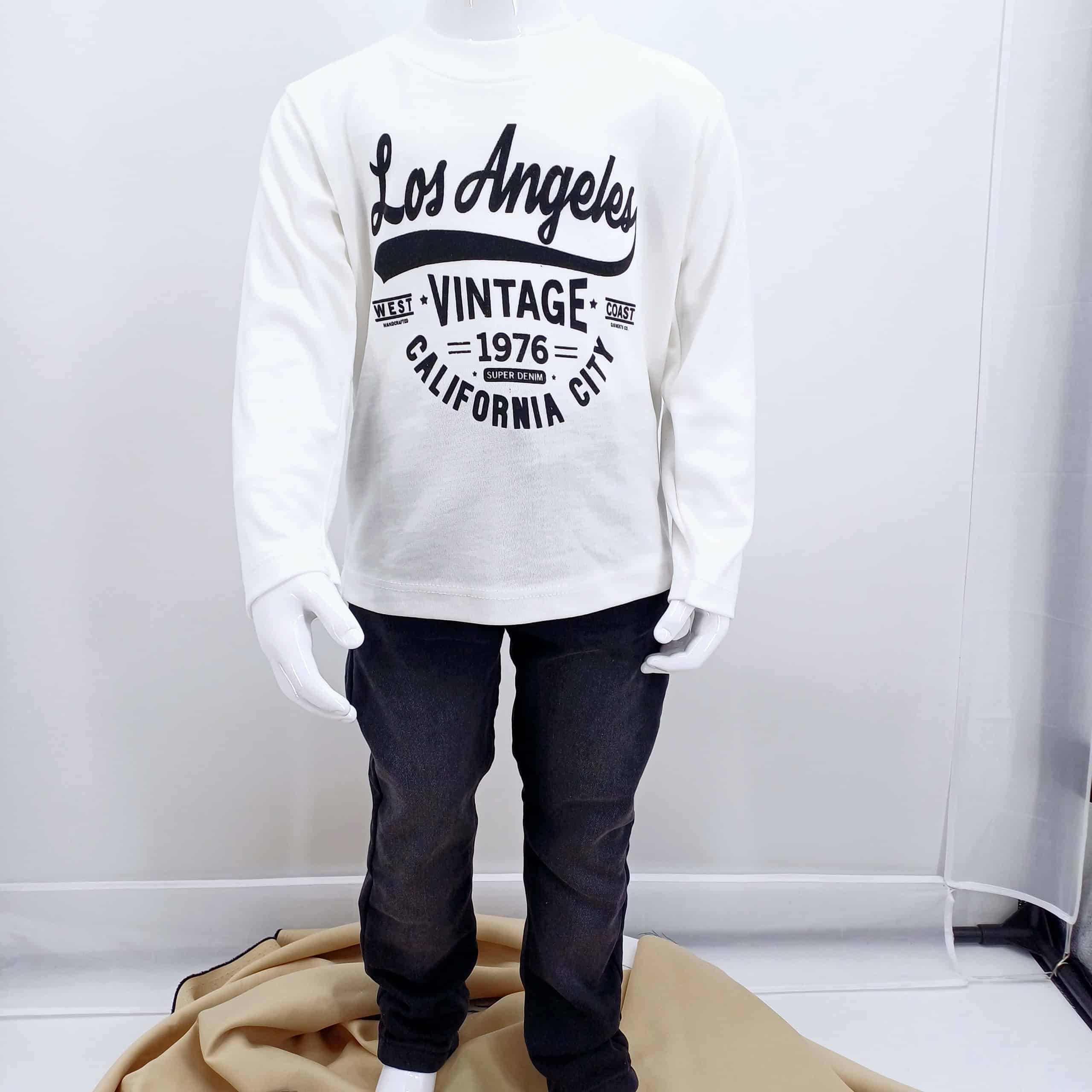 Ensemble décontracté en trois pièces pour garçons - "Vintage Los Angeles" (1,2,3,4 ans) – Image 3