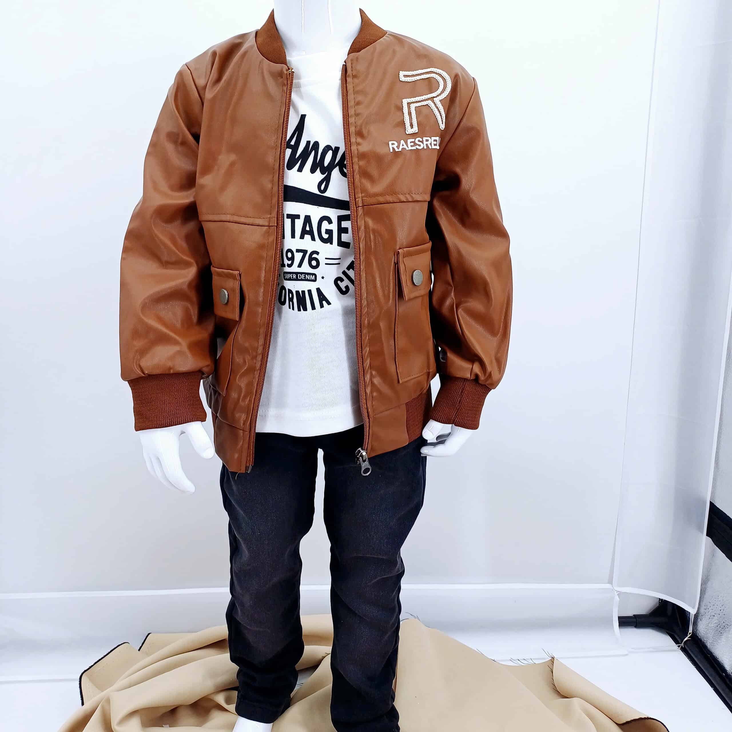 Ensemble décontracté en trois pièces pour garçons - "Vintage Los Angeles" (1,2,3,4 ans) – Image 8