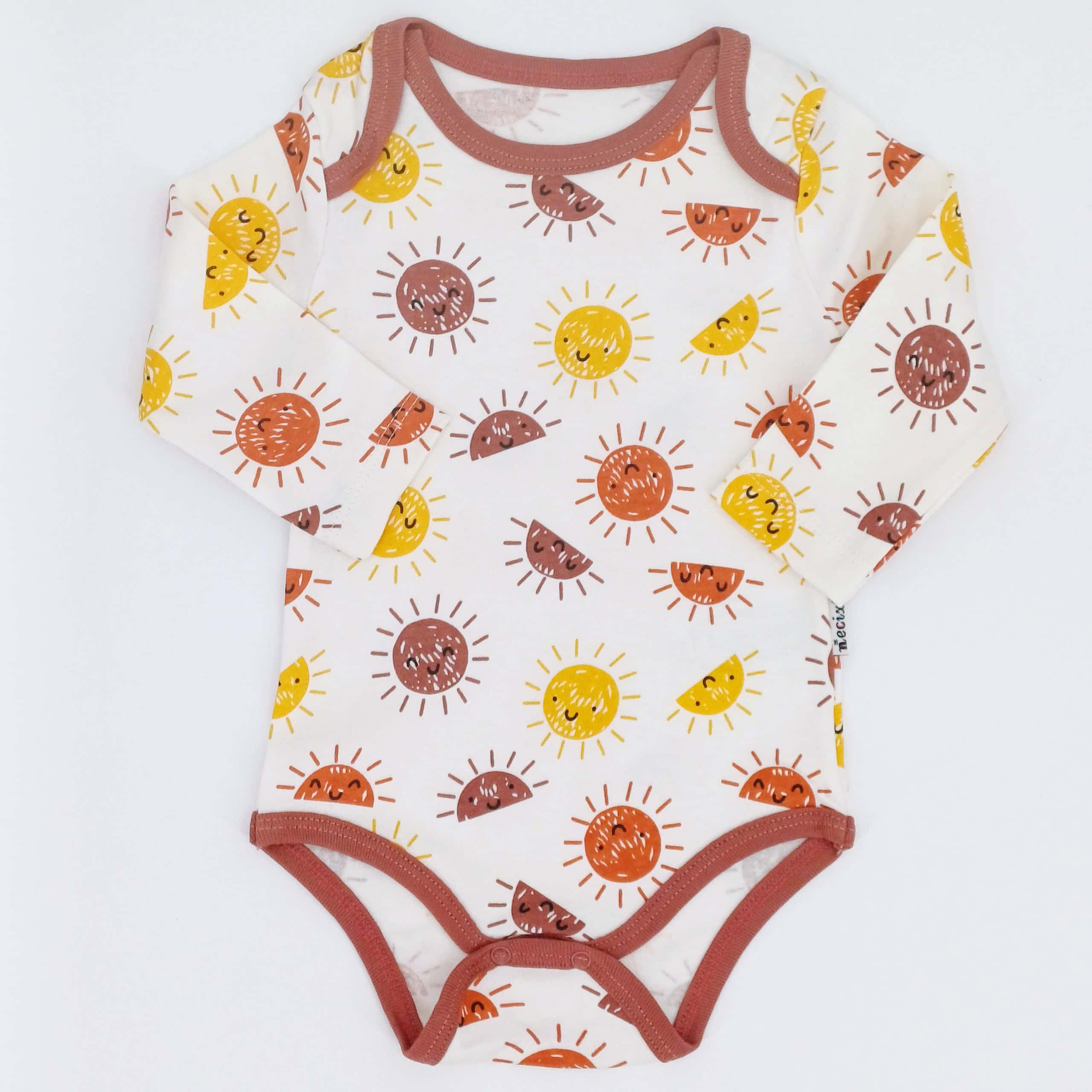 lot de 3 bodies à manches longues pour bébé