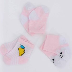 Lot de 3 paires de chaussettes pour nouveau-né