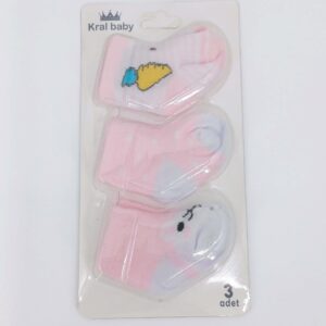 Lot de 3 paires de chaussettes pour nouveau-né