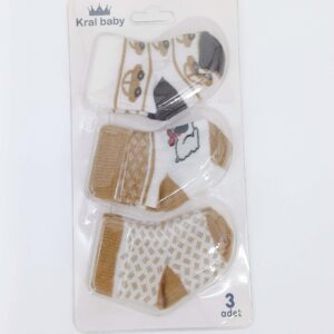 Lot de 3 paires de chaussettes pour nouveau-né