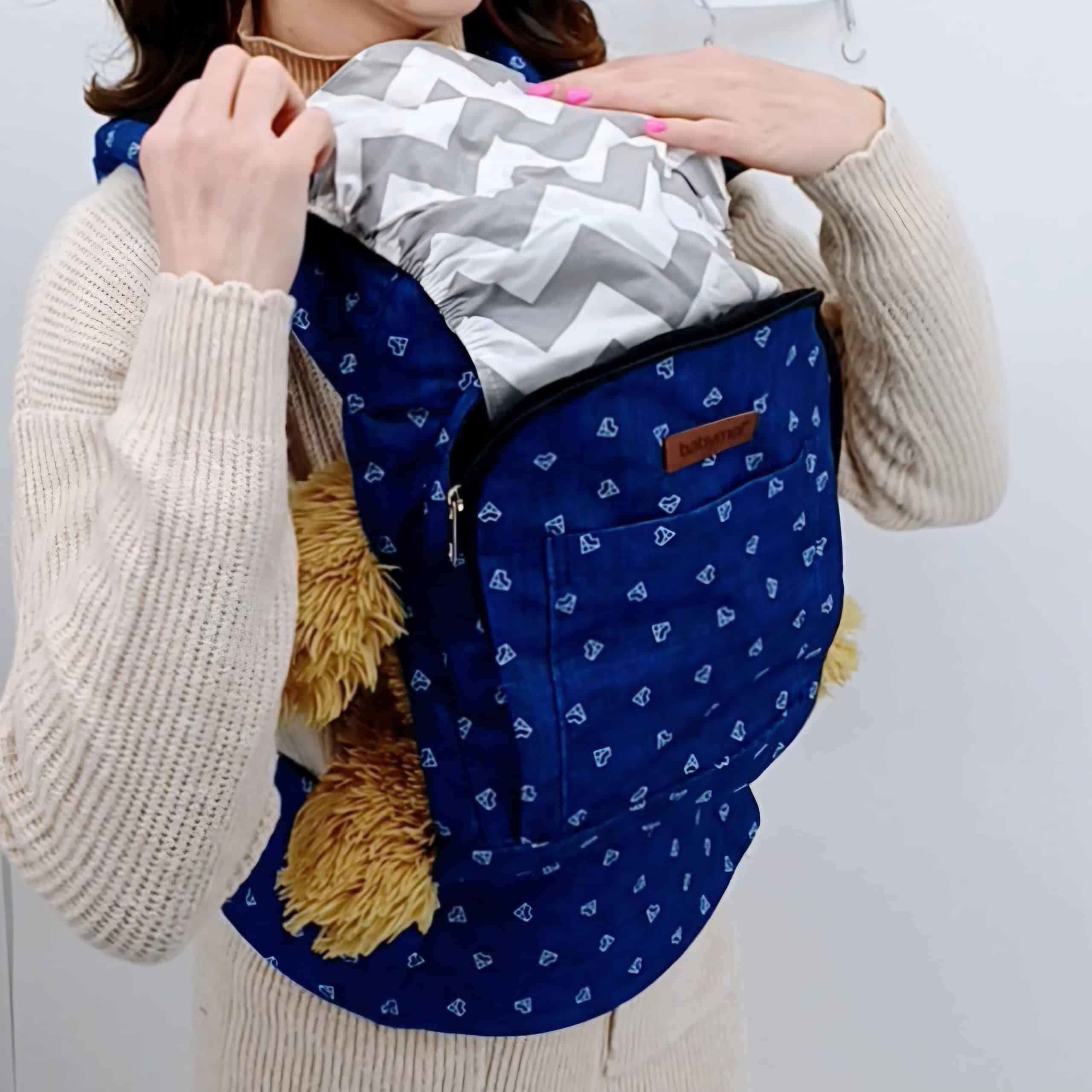 Porte-bébé ergonomique Babymol Exclusive, pour enfants de 3 mois à 4 ans (4-12 kg). Confortable, sécurisé et approuvé pour une posture saine.