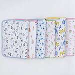 Protège-matelas bébé imperméable de 50x32 cm, en coton doux. Idéal pour protéger la literie en cas d'accidents.