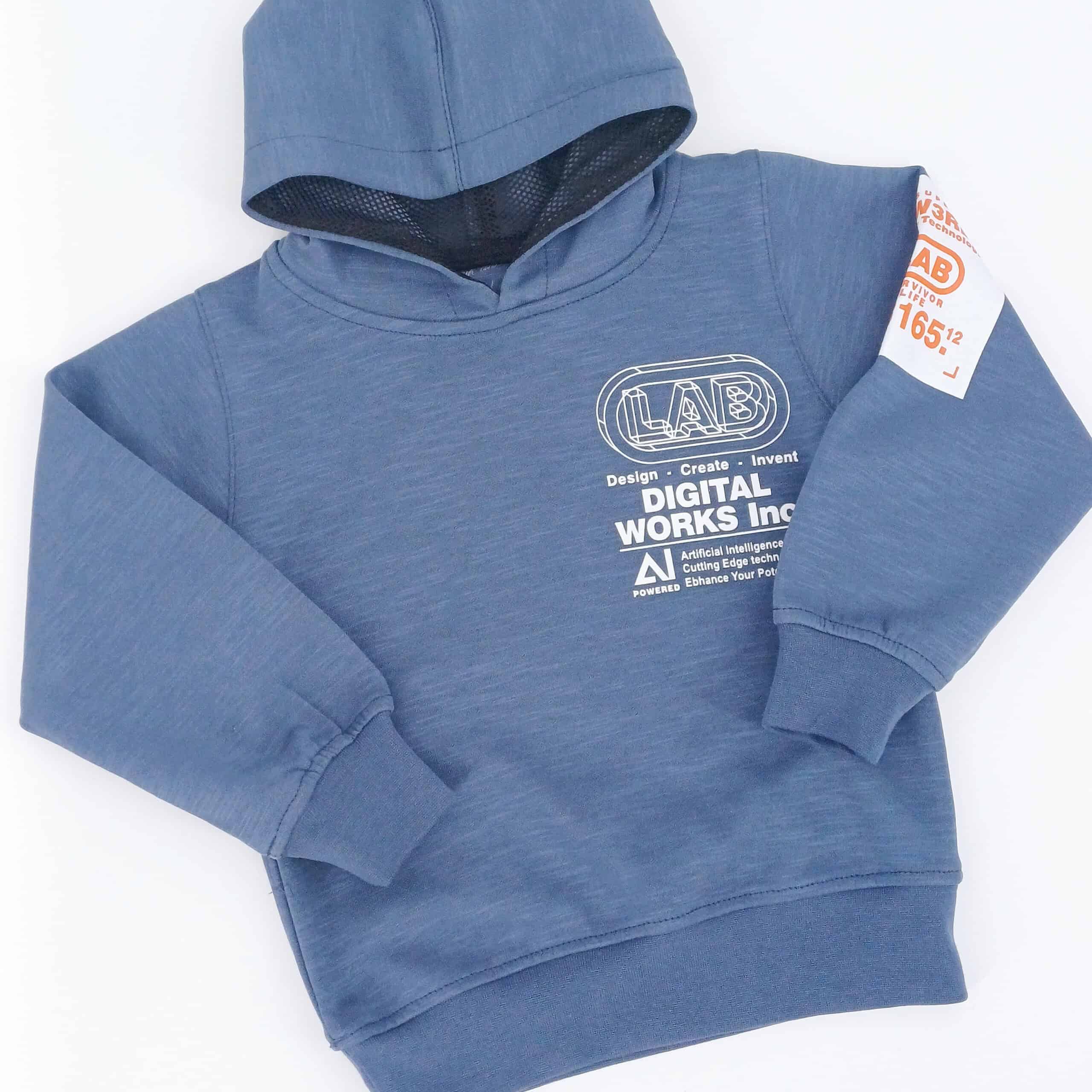 Découvrez notre sweat à capuche garçon (1-4 ans) en coton doux, design moderne et motifs originaux. Idéal pour l'automne et l'hiver. Commandez dès maintenant !