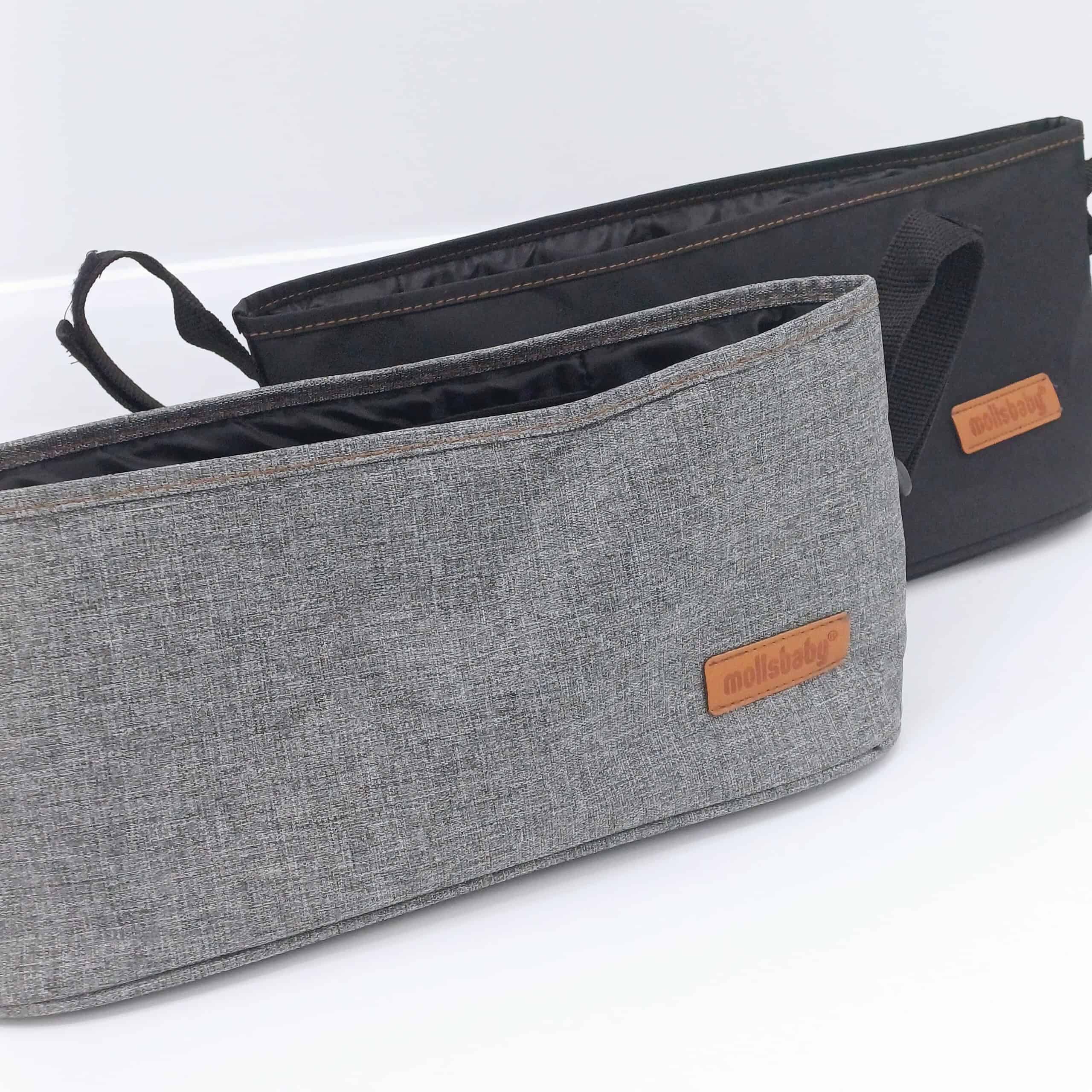 Organisateur pour poussette Mollsbaby - Couleur gris