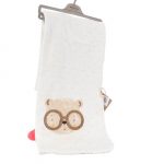 Couverture bébé chaude coton bio avec motif ourson Baby WOO