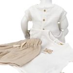 Ensemble bébé été coton bio – t-shirt et short légers